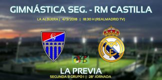 Previa partido Gimnástica y Real Madrid Castilla